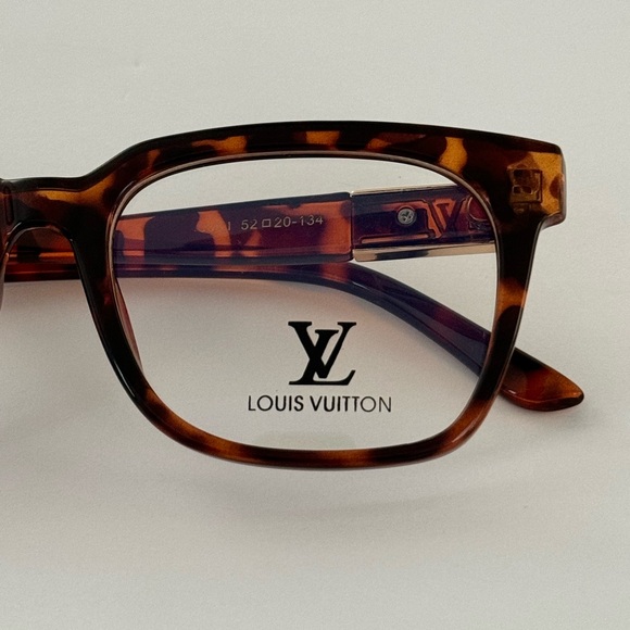 L6051 52/20 Tortoise/Gold Square Eyeglass Frame/hard Sunglass Case - Picture 2 of 8